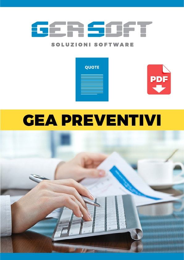 Brochure software Gea Preventivi